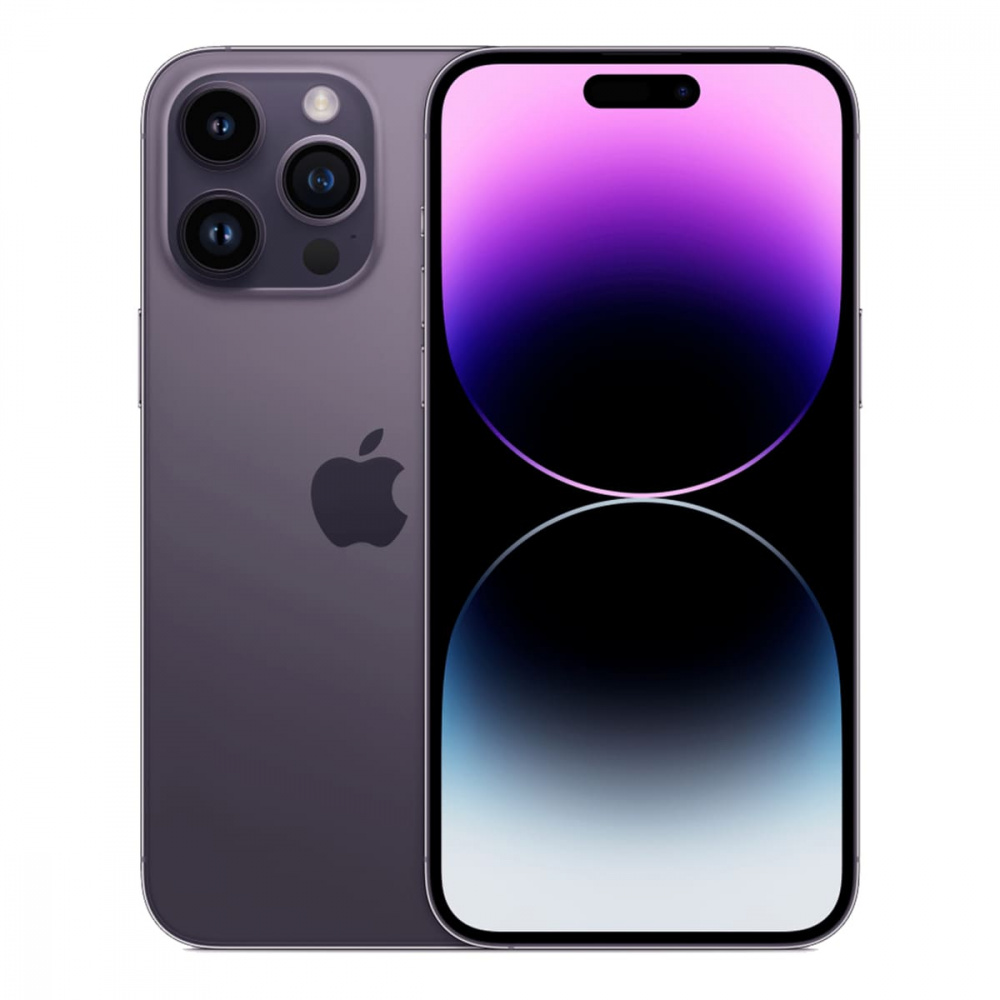 iPhone 14 Pro Max 256Гб (1 sim + eSIM / 84%) Темно-фиолетовый - Б/У ★★☆☆☆