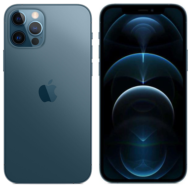 iPhone 12 Pro 128Гб (73%) Тихоокеанский синий - Б/У ★★★☆☆