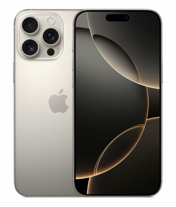Смартфон Apple iPhone 16 Pro Max 512Гб (1 sim + eSIM) Натуральный титан