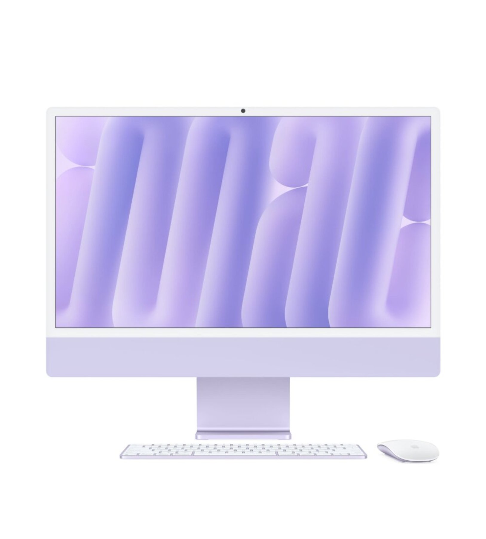 Apple iMac 24", 2024, Retina 4,5K, M4 10Core CPU, 10Core GPU/16Гб/512Гб SSD, Фиолетовый