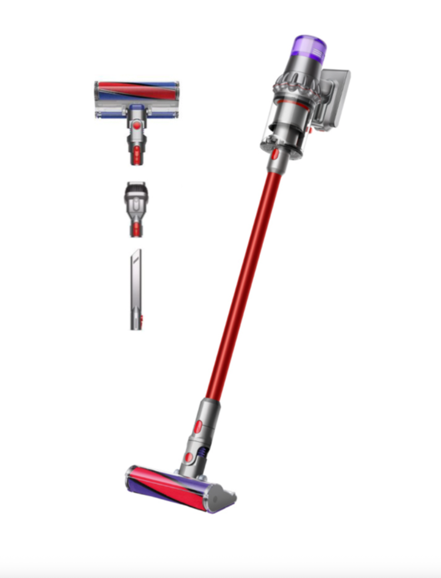 Dyson Cyclone V10 Absolute SV27, Красный