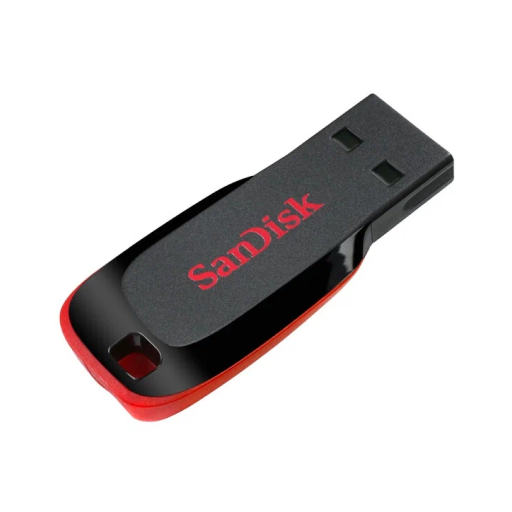 Флеш-накопитель USB SanDisk 64Гб Cruzer Blade, Черный