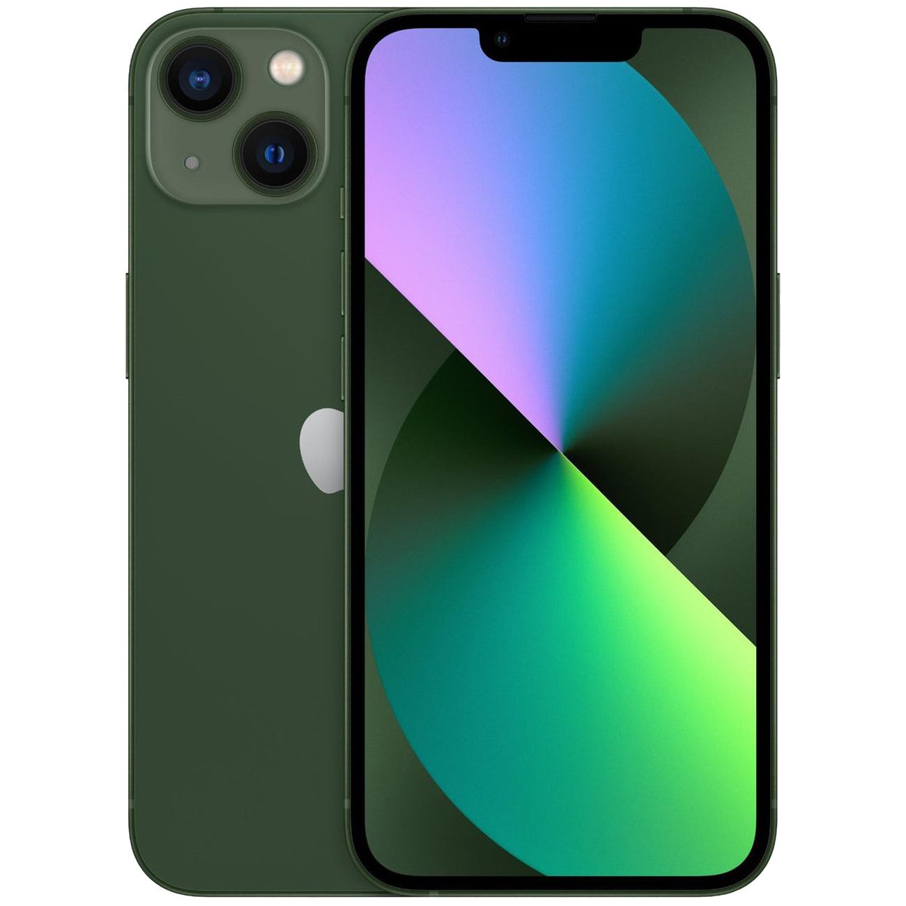 iPhone 13 128Гб (2 sim / 74% / Без коробки) Зеленый - Б/У ★★★☆☆
