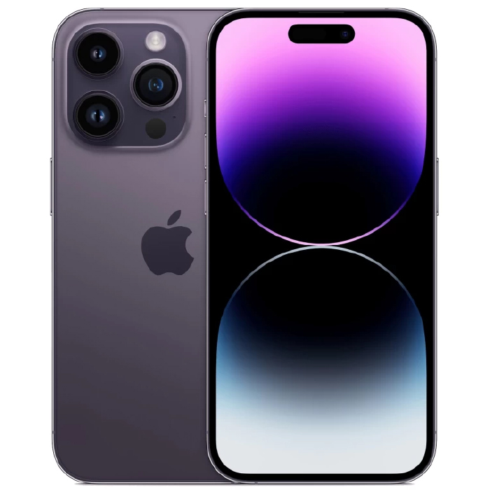 iPhone 14 Pro Max 256Гб (1 sim + eSIM / 86%), Темно-фиолетовый - Б/У ★★★☆☆