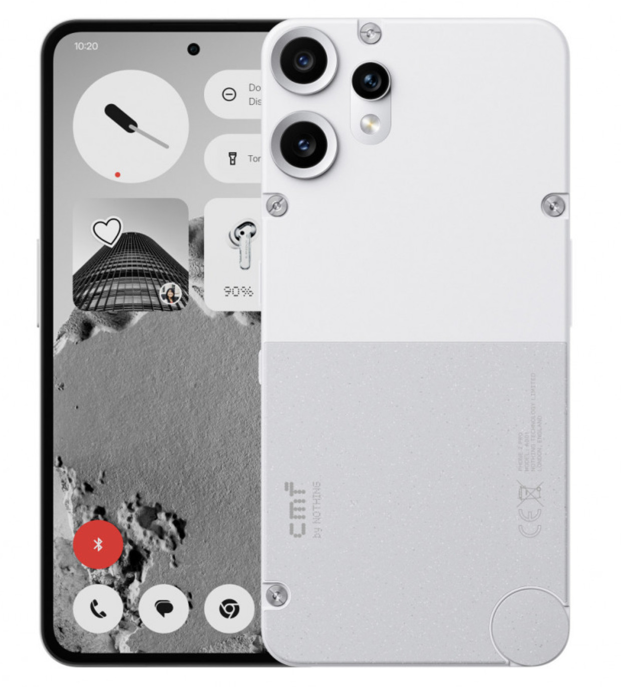 Смартфон Nothing CMF Phone Pro 2 8/256Гб, Белый