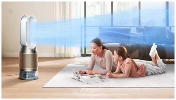 Увлажнитель-очиститель воздуха Dyson Humidify Cool Formaldehyde PH04, Золотой