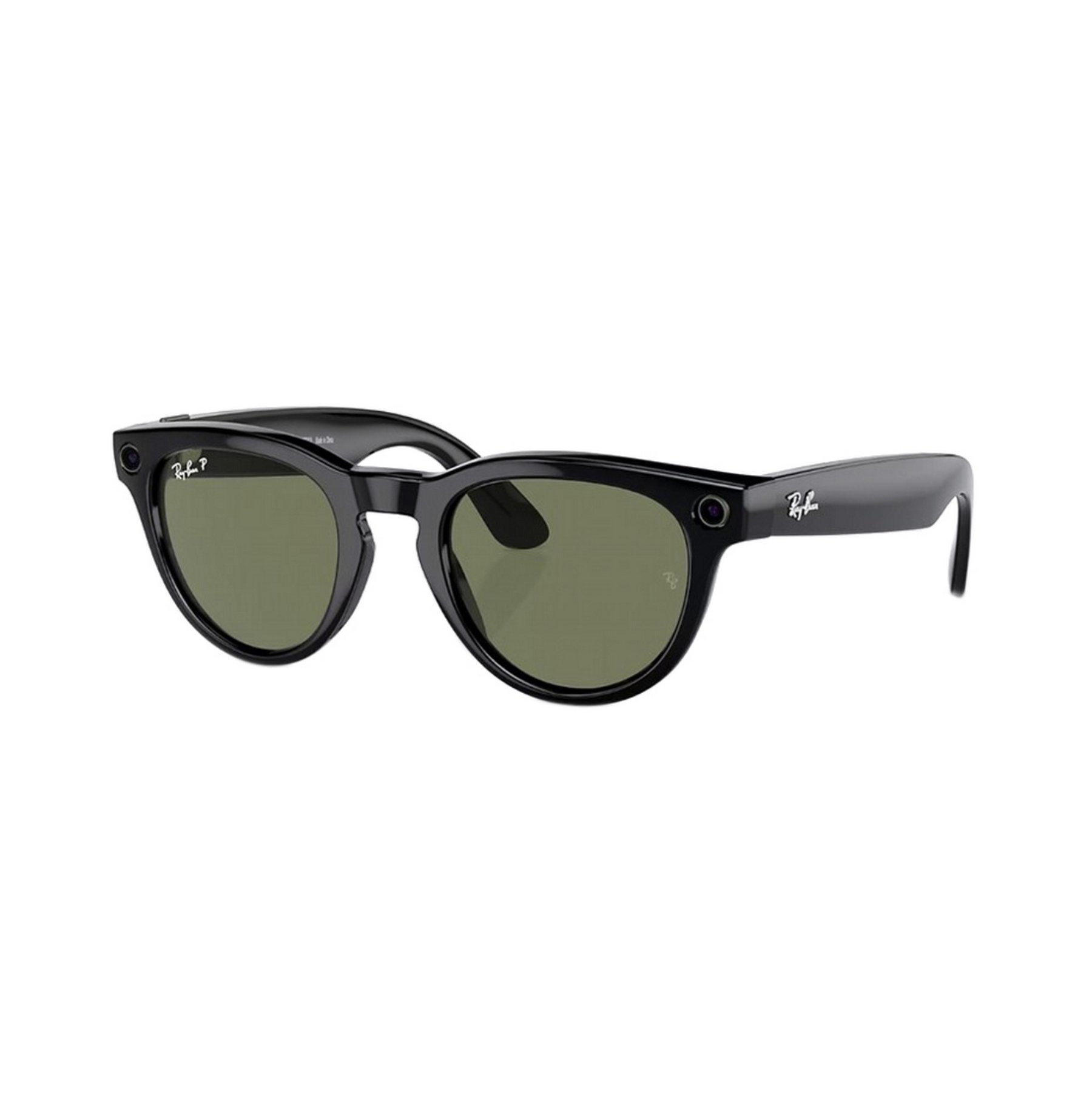 RayBan Meta Headliner, 150 - 50 размер, Блестящий черный/полярный зеленый, RW4009 в 