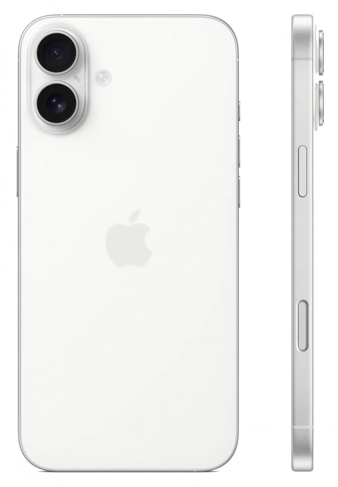 Смартфон Apple iPhone 16 Plus 256Гб (1 sim + eSIM) Белый