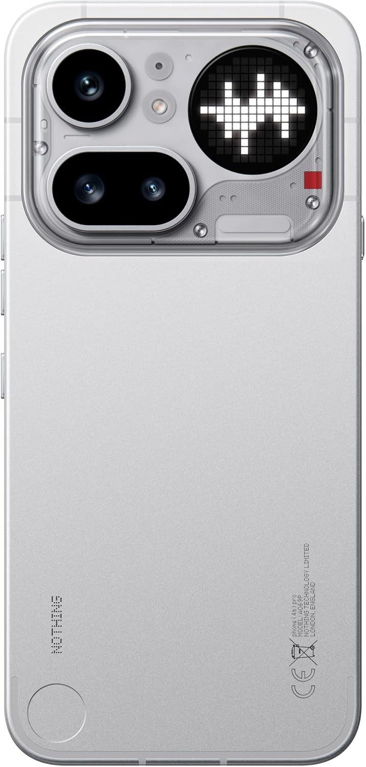 Смартфон Nothing Phone (4a) Pro 12/256Гб, Серебристый