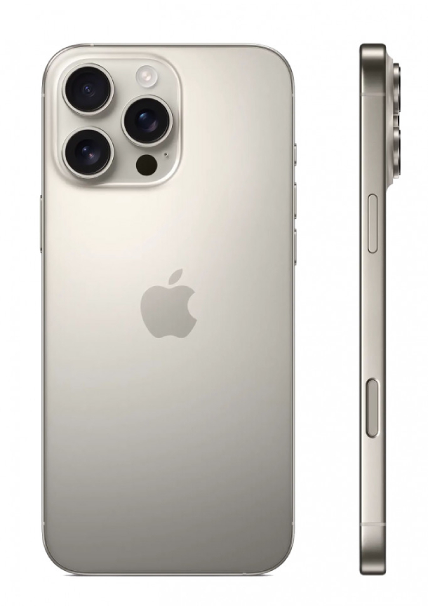 Смартфон Apple iPhone 16 Pro Max 256Гб (eSIM) Натуральный титан