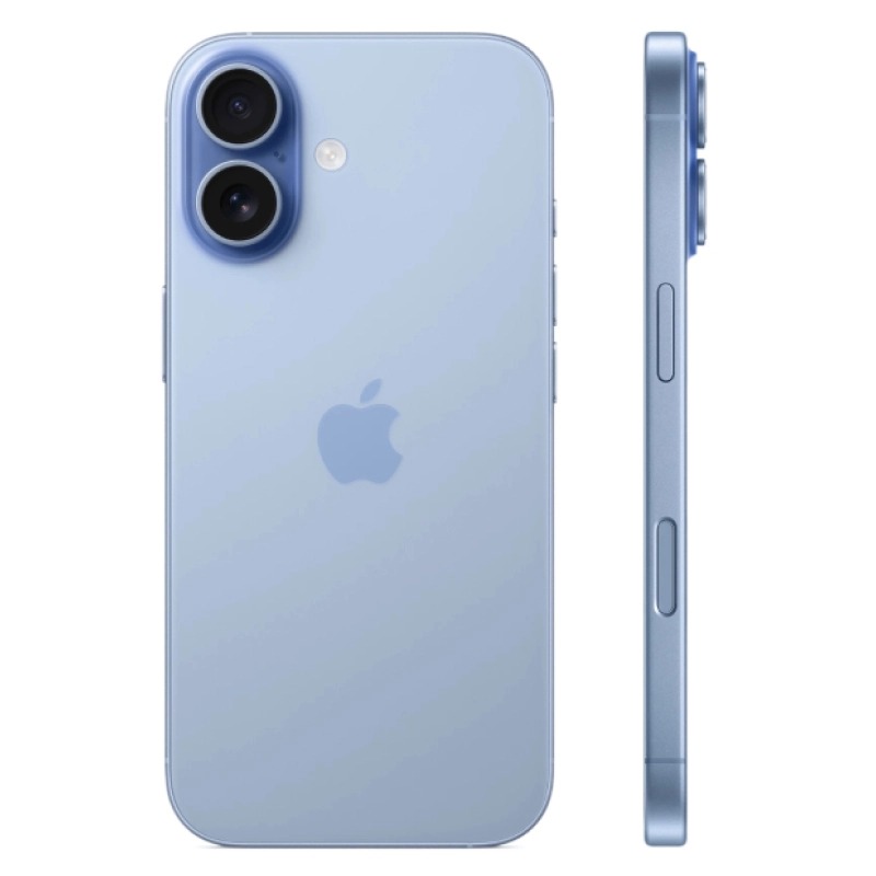 Смартфон Apple iPhone 17 256Гб (1 sim + eSIM) Туманный синий