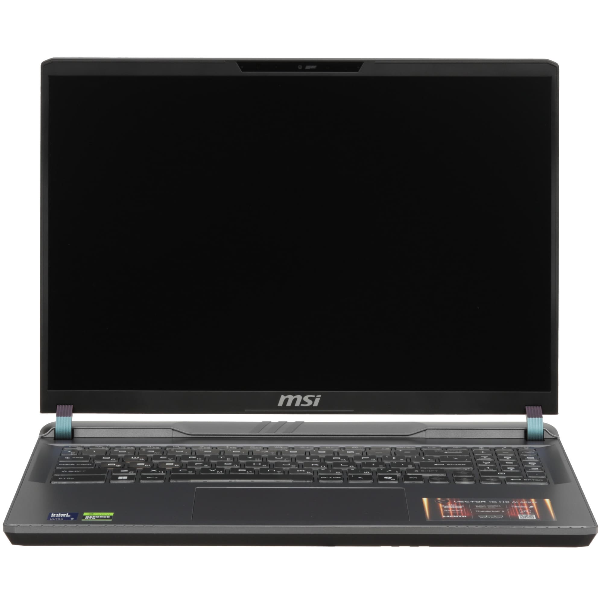 Ноутбук MSI Vector 16 HX AI A2XWHG Core Ultra 9 275HX/32ГБ/1Тб SSD/RTX 5090 24Гб/16" QHD+ 240Гц/DOS/Серый (9S7-15M352-619)
