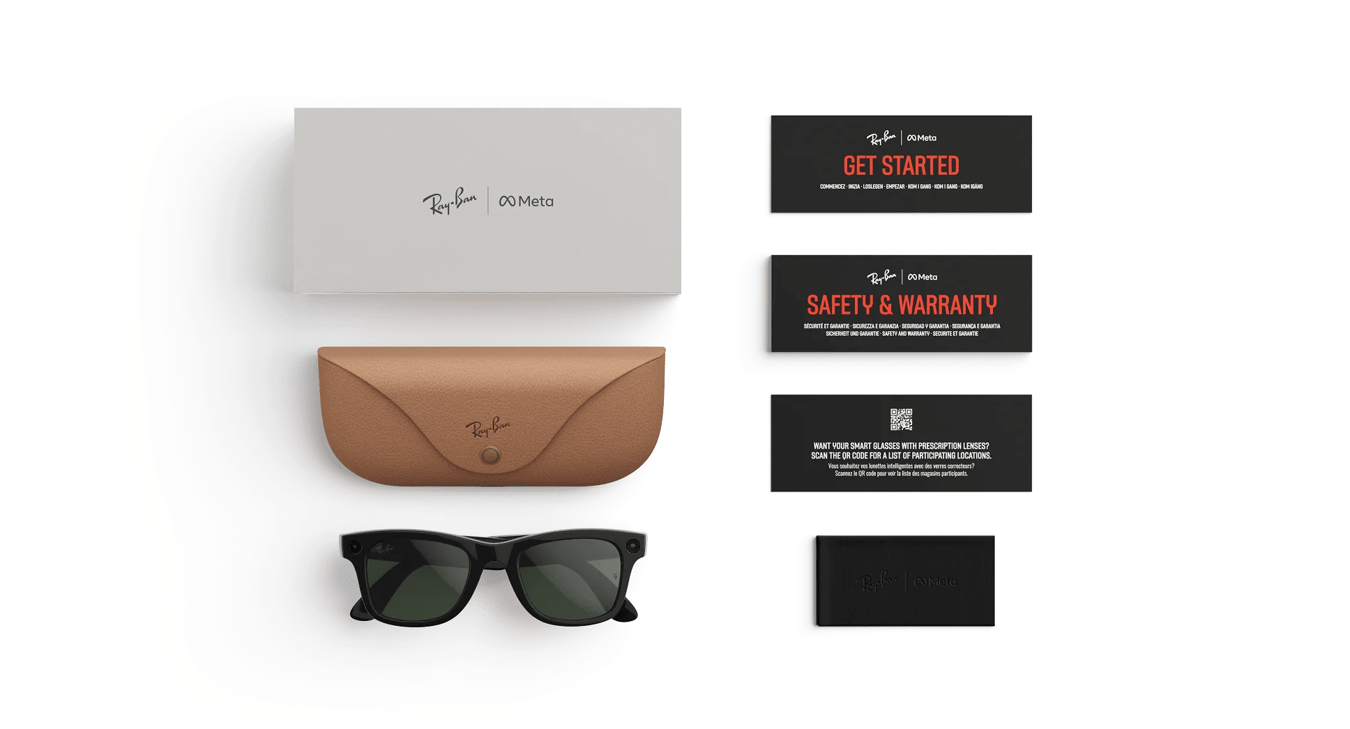 Умные очки RayBan Wayfarer RW4012 (Gen 2) Shiny Black/Graphite Green Transitions M (S 50) в 