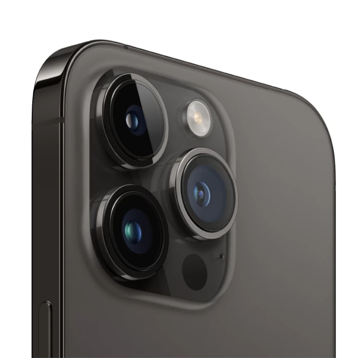 iPhone 14 Pro 256Гб (1 sim + eSIM / 91% / дефект материнской платы / не включается) Черный космос  - БУ ★★★☆☆ 