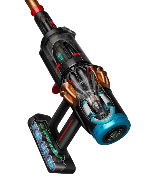 Dyson V16 Piston Animal + Detail Cleaning Kit, Черный